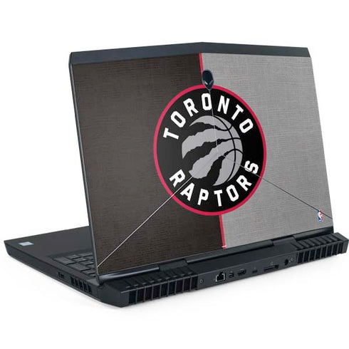NBA Toronto Raptors Split Canvas Dell Alienware Skin